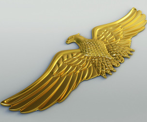 Golden Eagle 3D Model