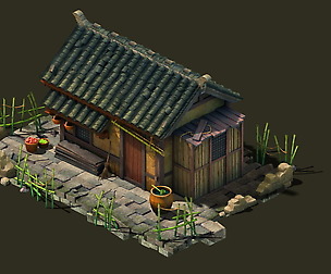 Game model - the city ordinary residential 05