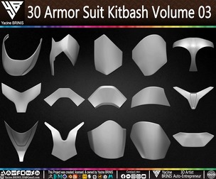 30 Armor Suit Kitbash Volume 03