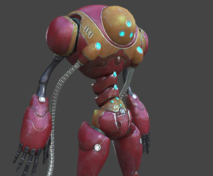 AI Robot, PBR-Robot Mecha, Sci-fi, Technology, Future