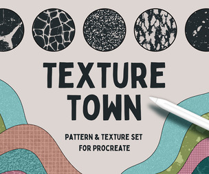 TEXTURE PROCREATE BRUSHES