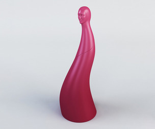Woman Lamp 3D Model