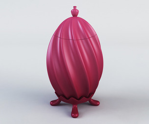 Egg Lamp 3D Model