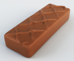 Milky Way Chocolate Bar 3D Model