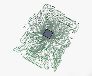 Electronic Circuit v 1 3D Model