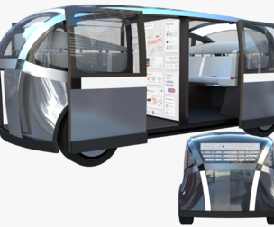 Self-Driving Taxi Shuttle 3