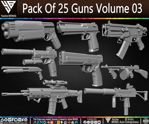 Pack Of 25 Guns Volume 03