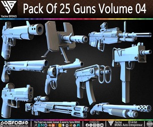 Pack Of 25 Guns Volume 04