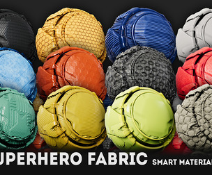 Superhero Fabric Smart Materials