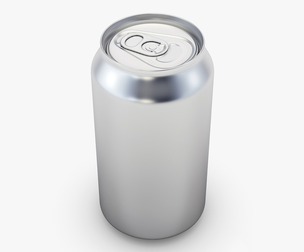 Aluminum Soda Can v 1 3D Model