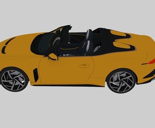 The 2021 Bentley Convertible sports car Mulliner Bacalar two-seater convertible