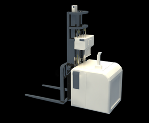 AGV Unmanned forklift truck agv industrial machinery equipment