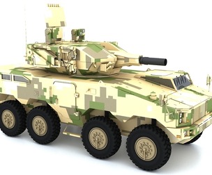 CSSA5 30mm wheeled self-propelled anti-aircraft gun