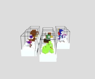 Isometric Voxel Animal Pack