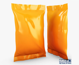Food Packaging v 8 3d Model