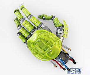 Bio Robotic Hand v 2 3D Model