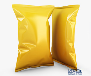 Food Packaging v 1 3d Model