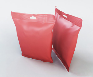 Food Packaging 100 grams 3d Model