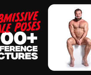 900+ Submissive Male Poses