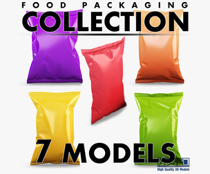 Food Packaging Collection Volume 1 3D Models