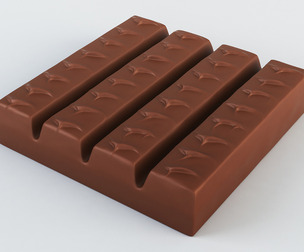 Snickers Chocolate Candy 3d Model
