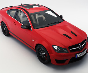 Mercedes-Benz C63 AMG Edition 507 3DModel
