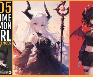 505 Anime Demon Girl