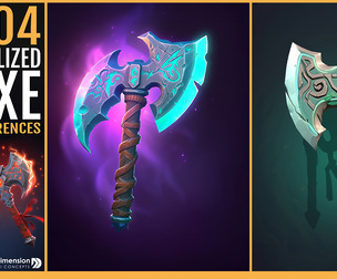 404 Stylized axe