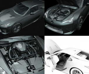 LEXUS,LEXUS car fine structure, Lexus car interior structure,