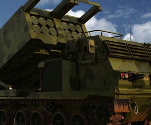 M270 Multiple rockets Multiple rocket launchers Military vehicles American Combat vehicles
