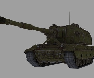 PBR 2s35 Russian 2S35 Alliance SV Self-propelled Artillery Alliance SV