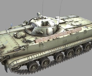 PBR 8 Painted BMP3 BMP3 Infantry Fighting vehicle Tracked armored personnel carrier So