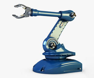Industrial Robot v 2 3D Model