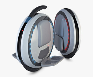 Ninebot One white 3D Model