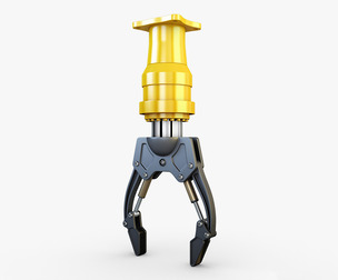 Hydraulic Grab v 1 3D Model