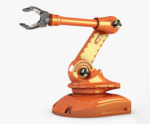 Industrial Robot v 1 3D Model