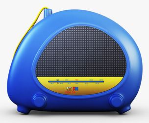 Kids Radio Toy 3D Model