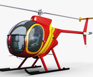 Revolution Mini-500 3D Model