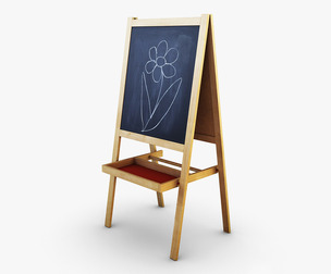 IKEA Mala Easel 3D Model