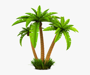Palm Tree v 2 3D Model