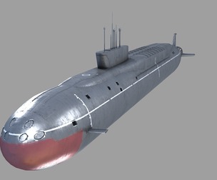 PBR Russian North Wind class strategic missile submarine Ballistic missile nuclear submar