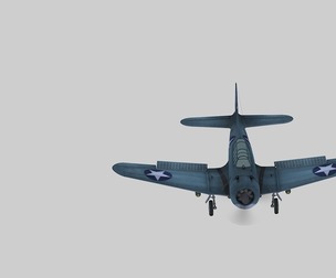 PBR World War II United States Navy SBD3 Dauntless dive bomber Shi