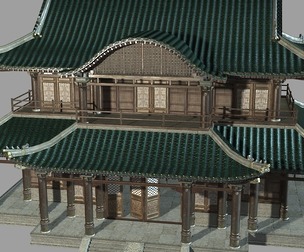 PBR Ancient houses Ancient houses Civil houses Ancient buildings Ma