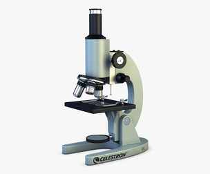 Celestron Laboratory Biological Microscope 3D Model