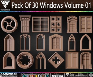 Pack Of 30 Windows Volume 01