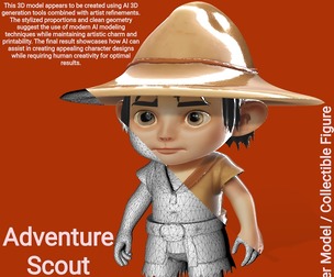 Adventure Scout Chibi Character