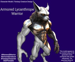 Armored Lycanthrope Warrior