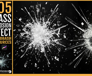 505 Glass Explosion Effect for Photobashing
