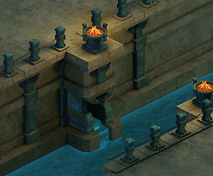 Game Model - Palace Water City Silver Ditch