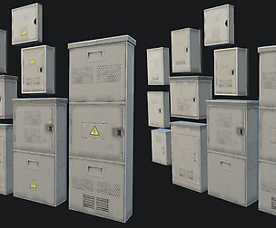 Small Utility Boxes Collection